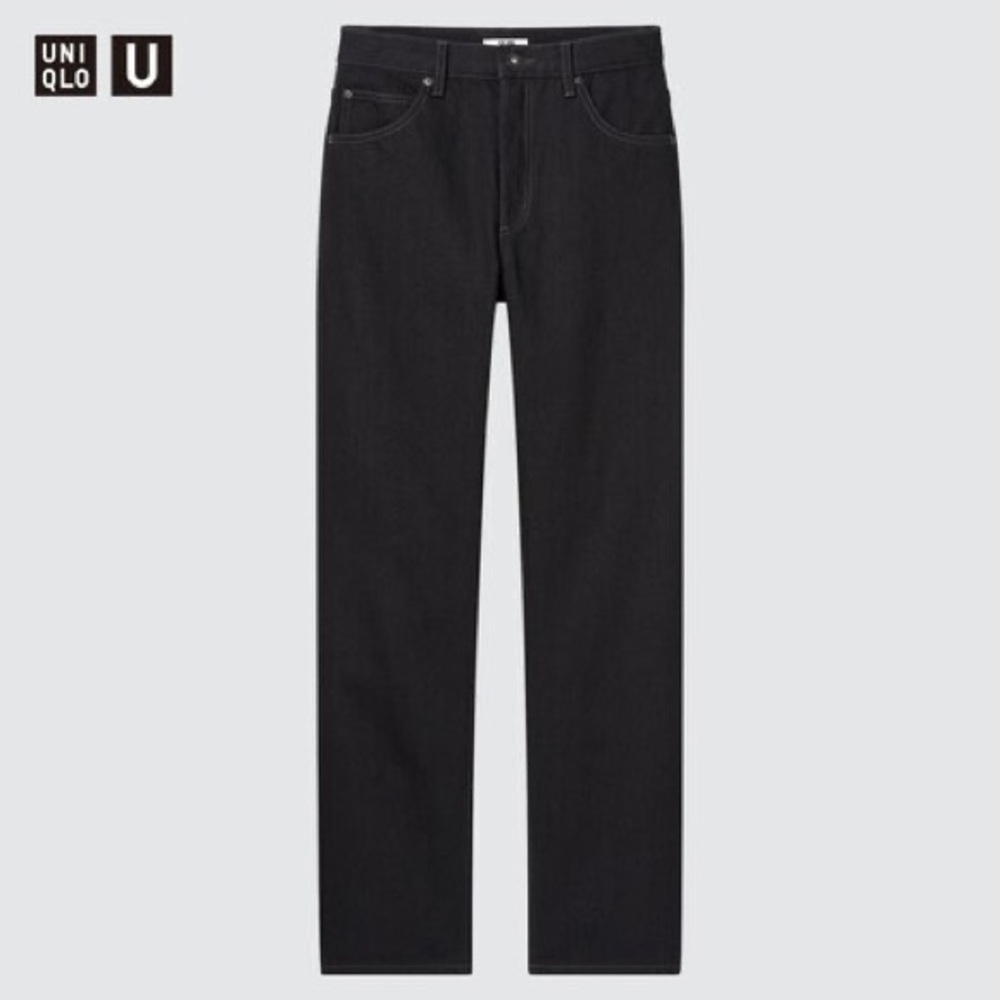 UNIQLO U REGULAR FIT STRAIGHT JEANS